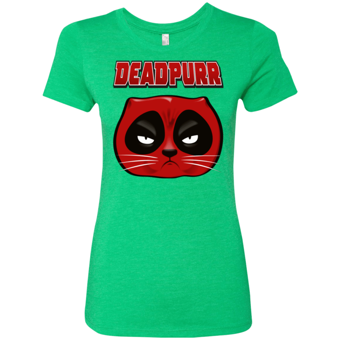 T-Shirts Envy / Small Deadpurr2 Women's Triblend T-Shirt