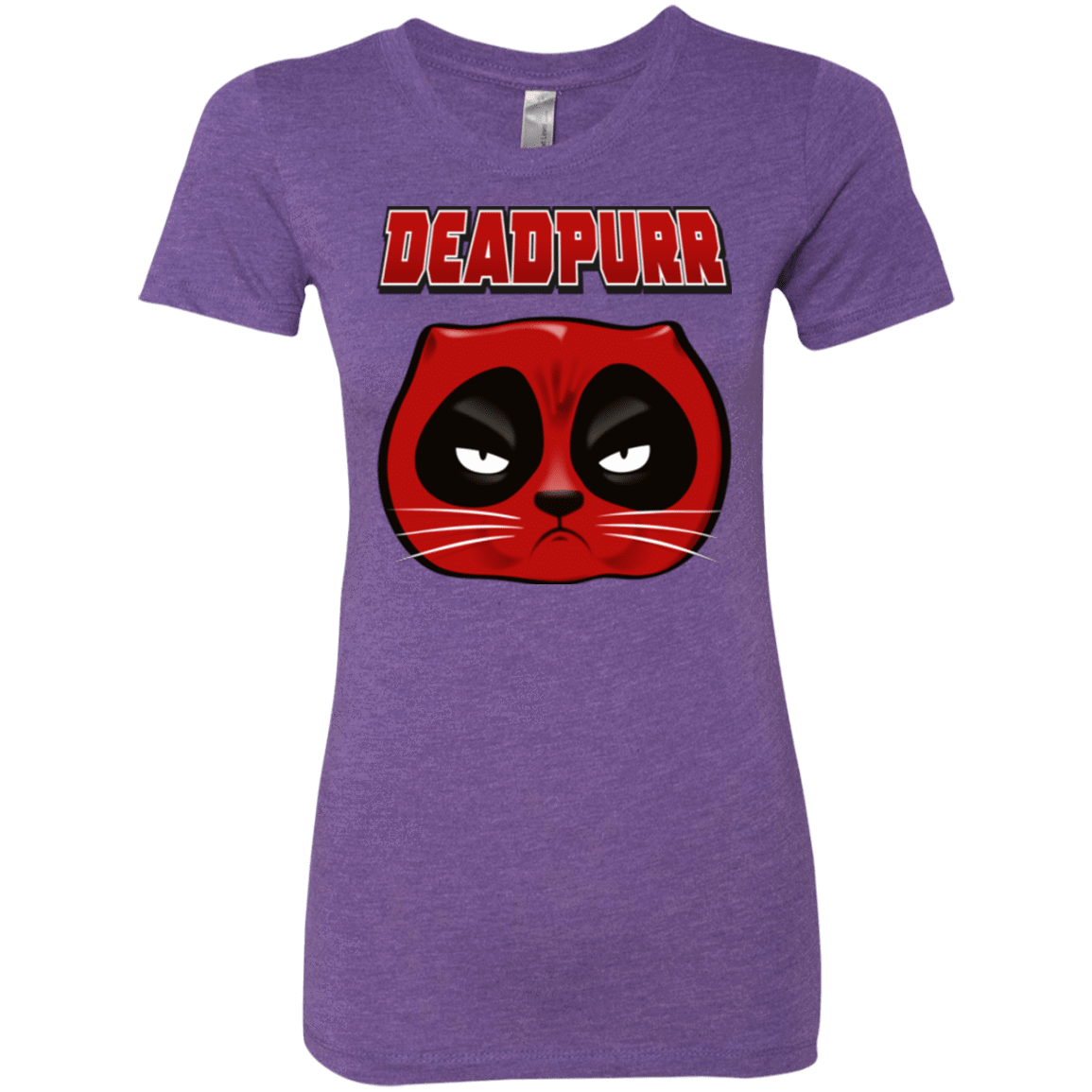 T-Shirts Purple Rush / Small Deadpurr2 Women's Triblend T-Shirt