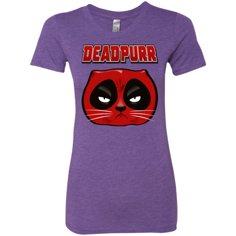 T-Shirts Purple Rush / Small Deadpurr2 Women's Triblend T-Shirt