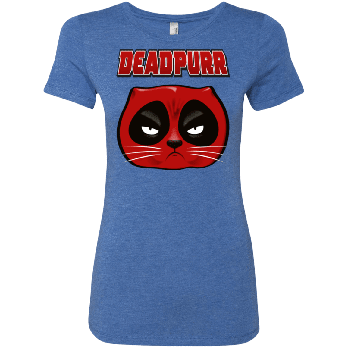 T-Shirts Vintage Royal / Small Deadpurr2 Women's Triblend T-Shirt