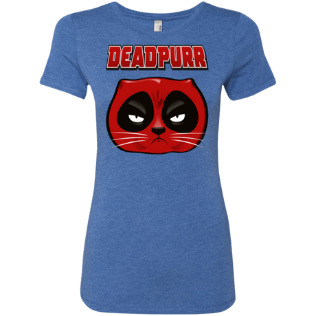 T-Shirts Vintage Royal / Small Deadpurr2 Women's Triblend T-Shirt