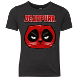 T-Shirts Vintage Black / YXS Deadpurr2 Youth Triblend T-Shirt