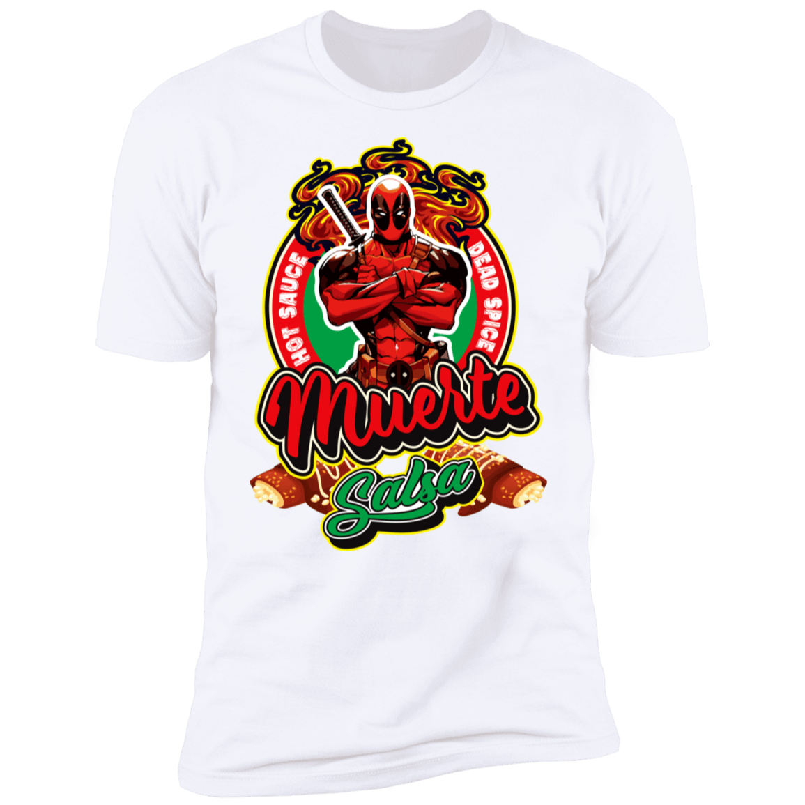 T-Shirts White / S Deadspice Hot Sauce Men's Premium T-Shirt