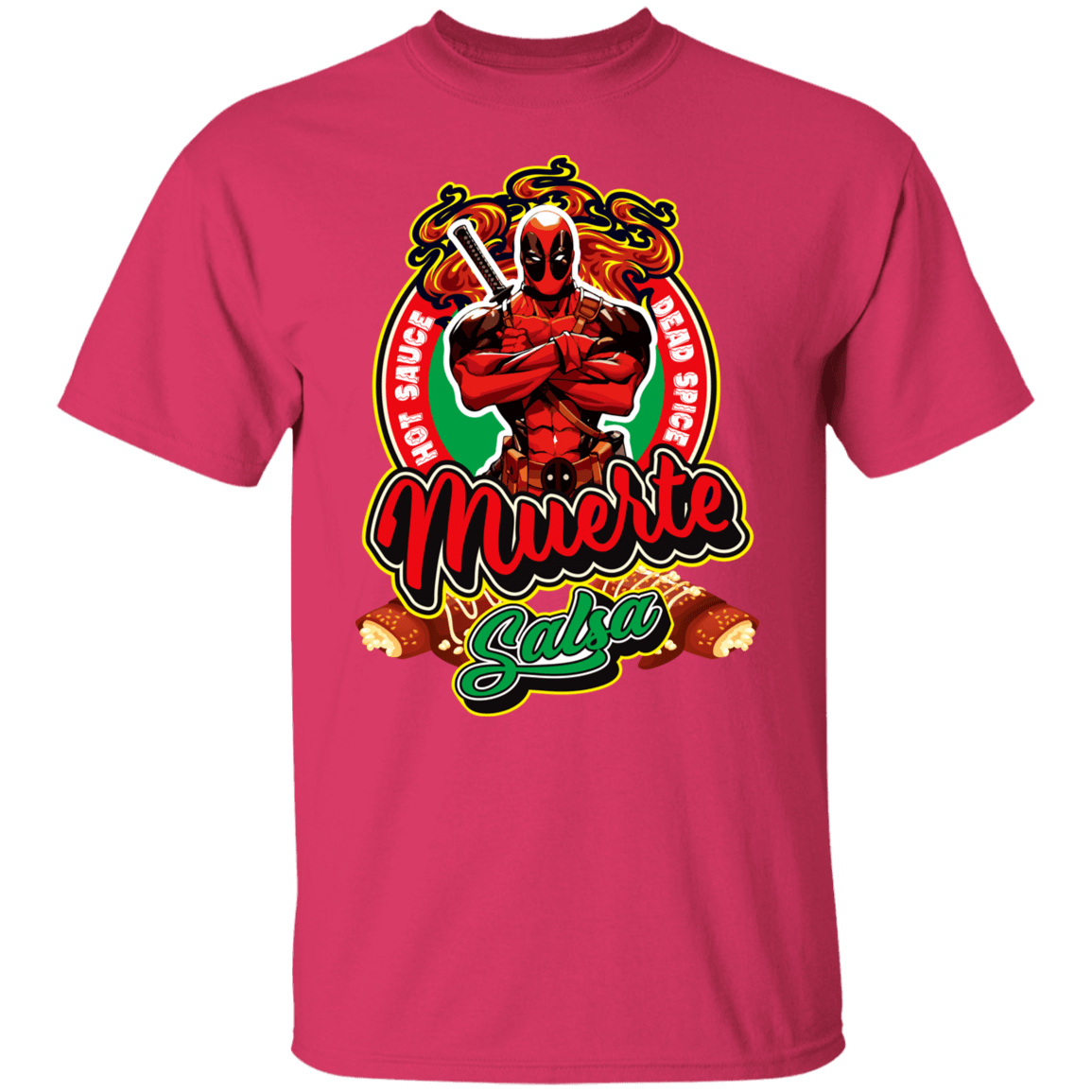 T-Shirts Heliconia / S Deadspice Hot Sauce T-Shirt