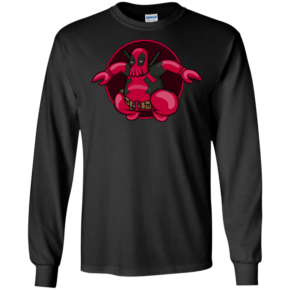 T-Shirts Black / S Deadwhoop Men's Long Sleeve T-Shirt