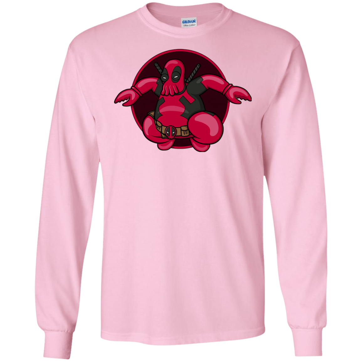 T-Shirts Light Pink / S Deadwhoop Men's Long Sleeve T-Shirt