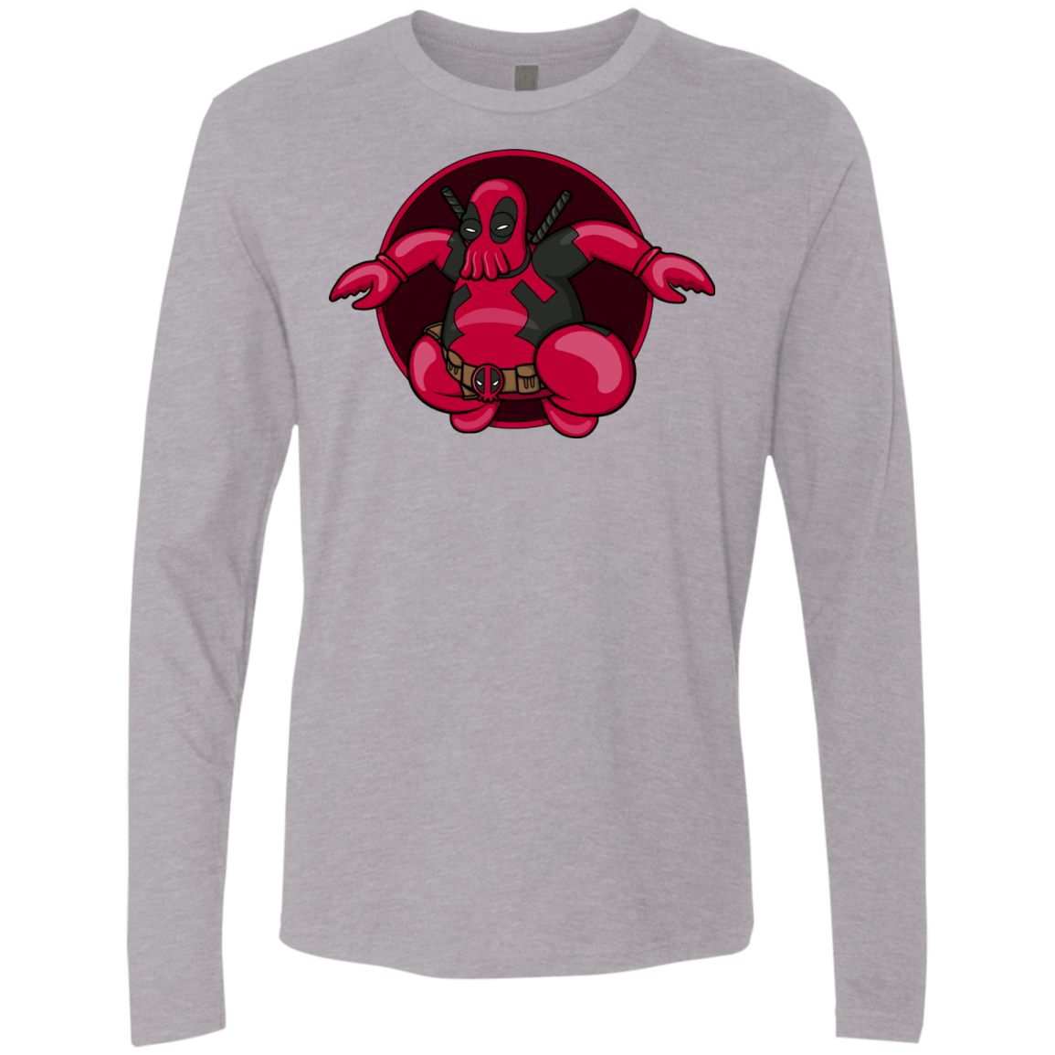 T-Shirts Heather Grey / S Deadwhoop Men's Premium Long Sleeve