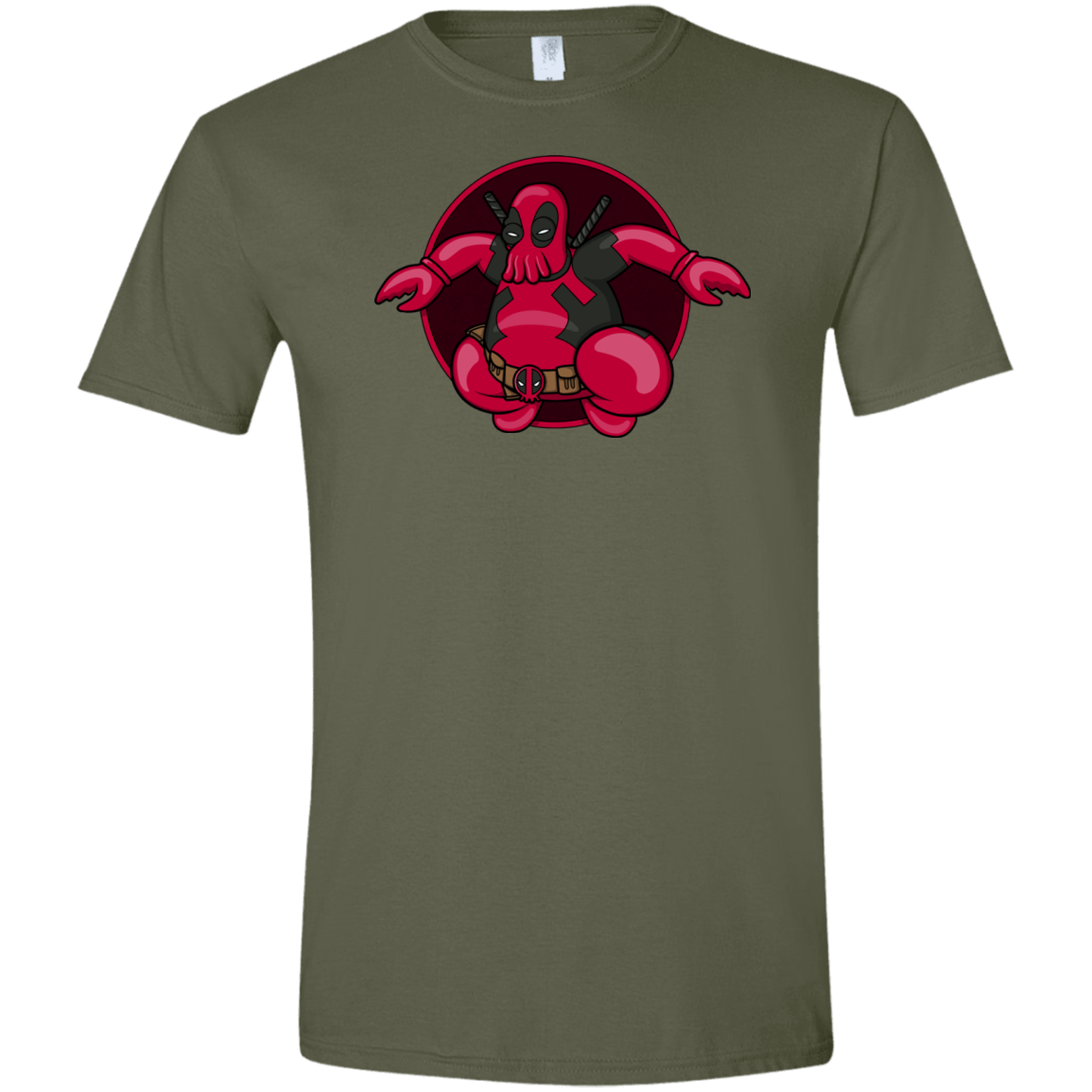 T-Shirts Military Green / S Deadwhoop Men's Semi-Fitted Softstyle