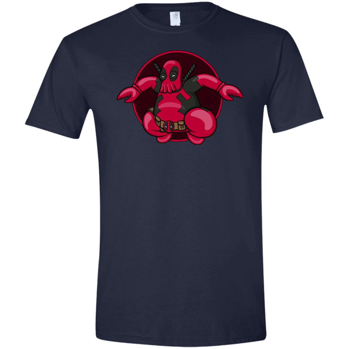 T-Shirts Navy / X-Small Deadwhoop Men's Semi-Fitted Softstyle