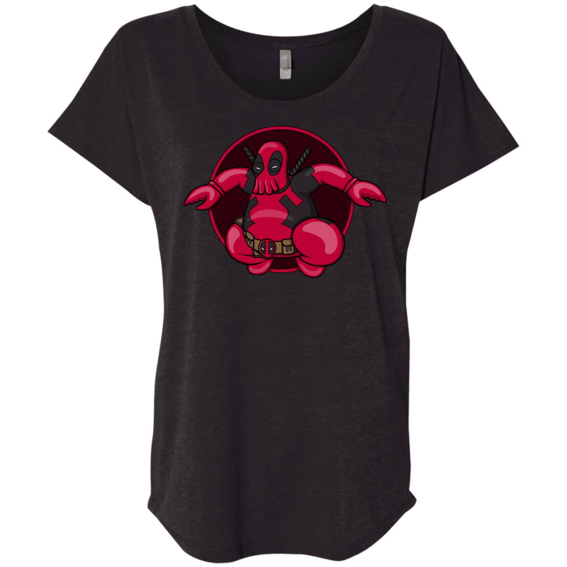 T-Shirts Vintage Black / X-Small Deadwhoop Triblend Dolman Sleeve