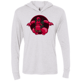 T-Shirts Heather White / X-Small Deadwhoop Triblend Long Sleeve Hoodie Tee