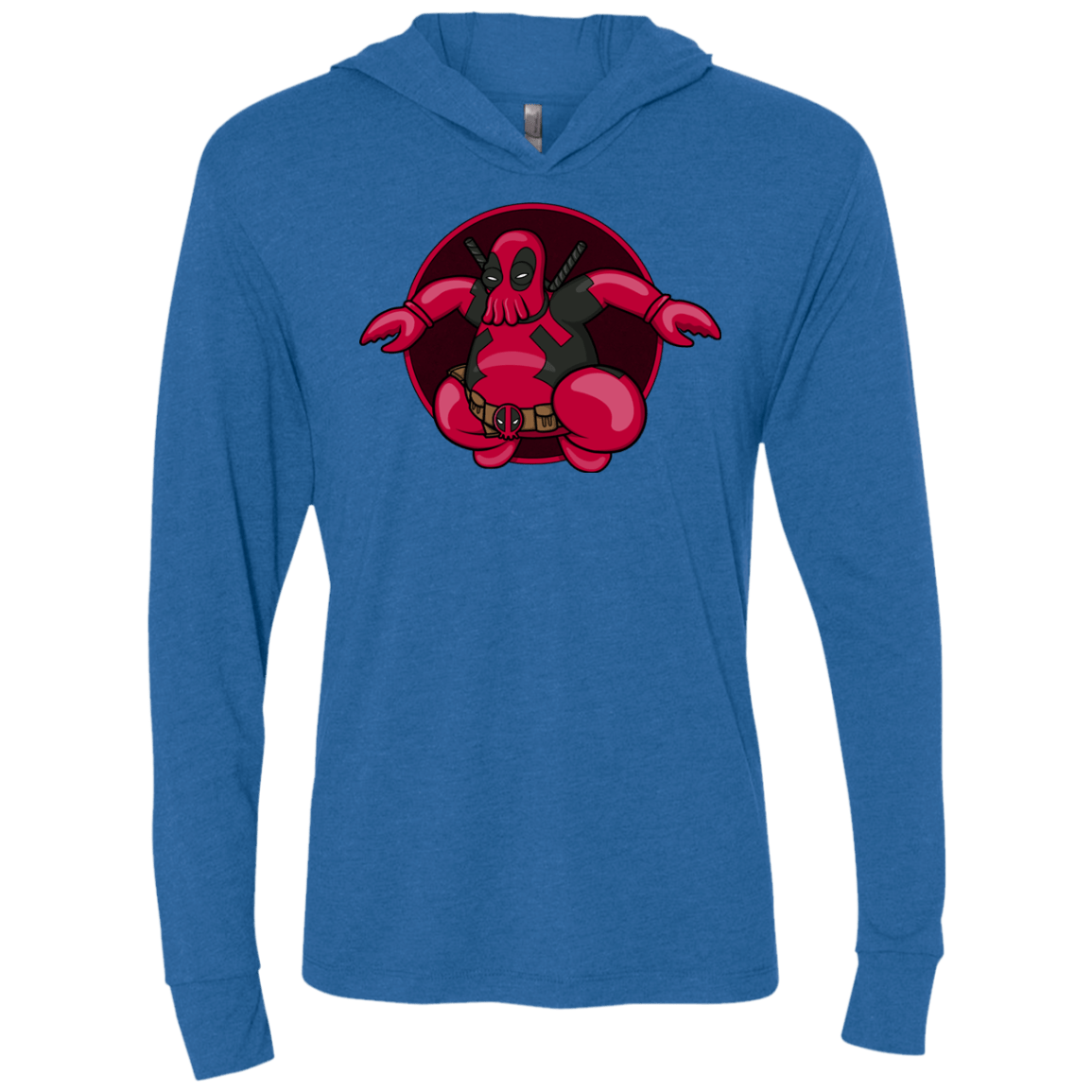 T-Shirts Vintage Royal / X-Small Deadwhoop Triblend Long Sleeve Hoodie Tee