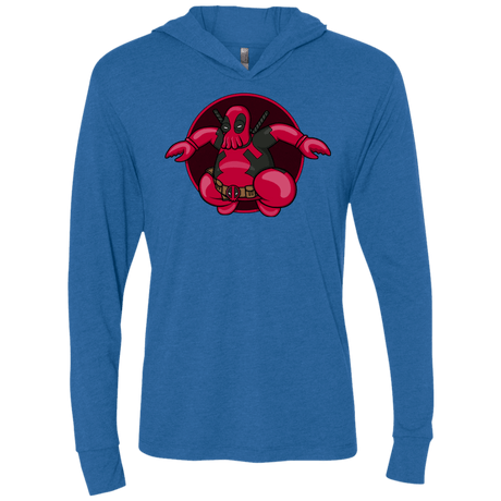 T-Shirts Vintage Royal / X-Small Deadwhoop Triblend Long Sleeve Hoodie Tee