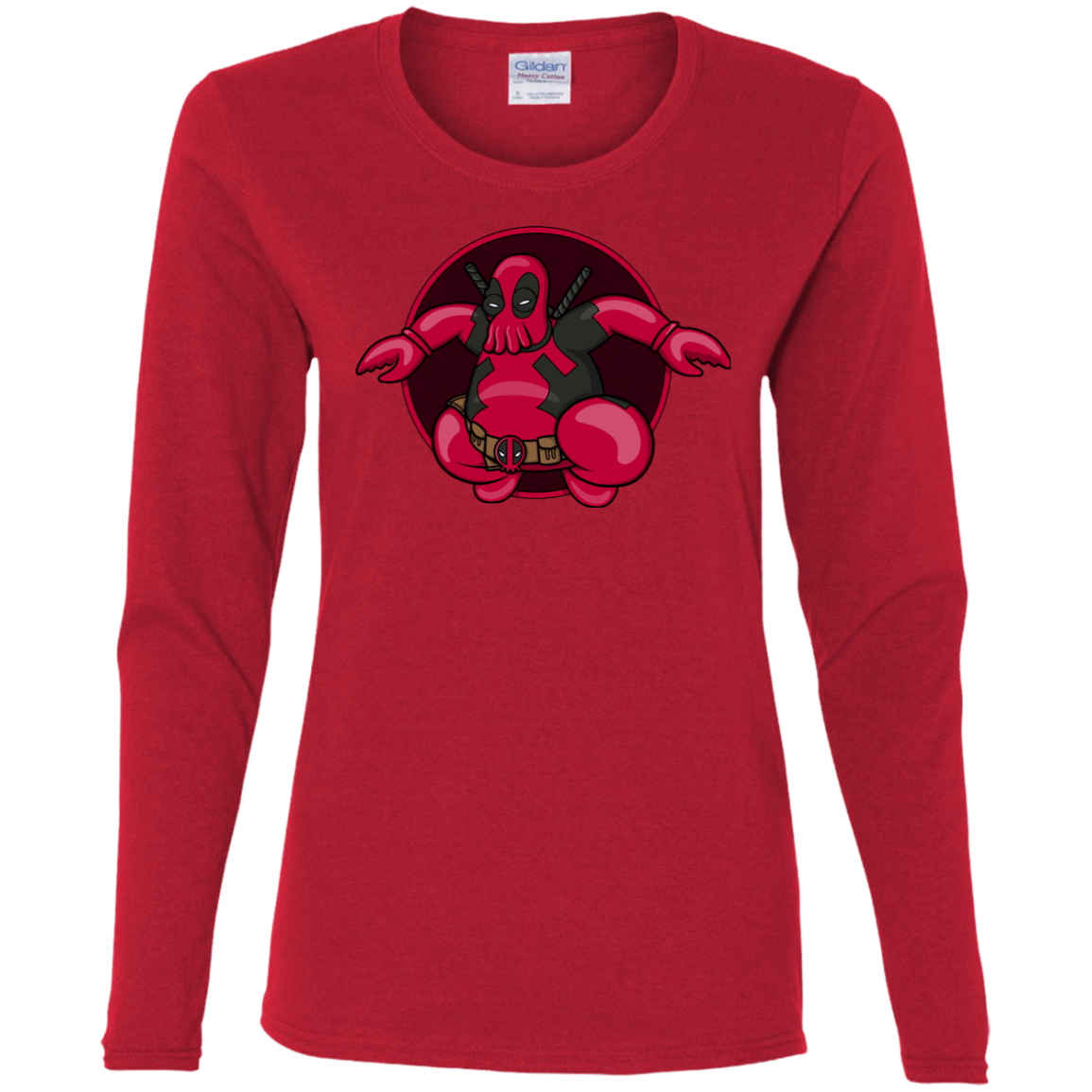 T-Shirts Red / S Deadwhoop Women's Long Sleeve T-Shirt