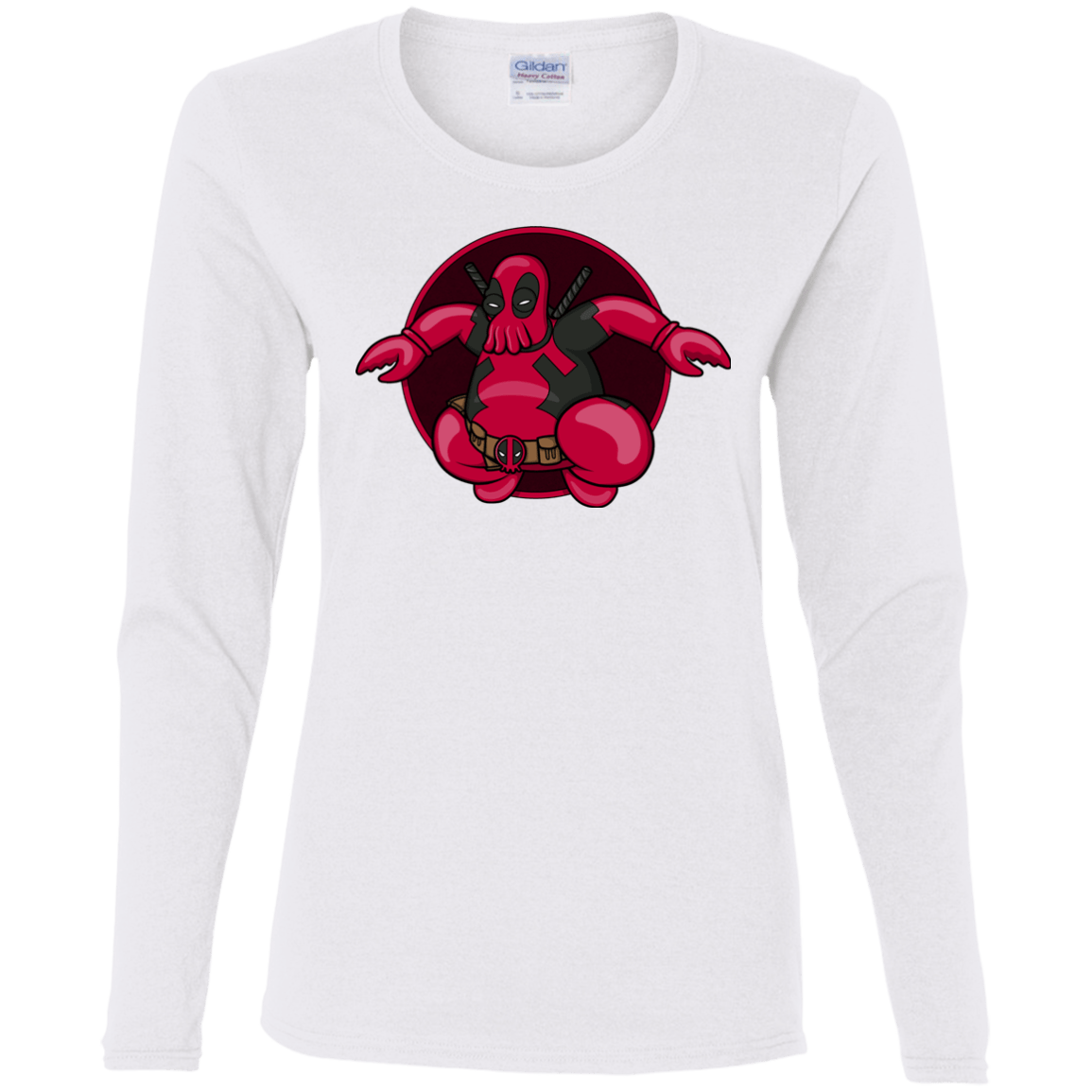 T-Shirts White / S Deadwhoop Women's Long Sleeve T-Shirt
