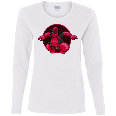 T-Shirts White / S Deadwhoop Women's Long Sleeve T-Shirt