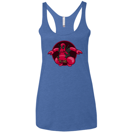 T-Shirts Vintage Royal / X-Small Deadwhoop Women's Triblend Racerback Tank