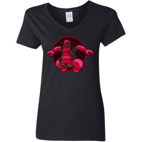 T-Shirts Black / S Deadwhoop Women's V-Neck T-Shirt