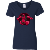 T-Shirts Navy / S Deadwhoop Women's V-Neck T-Shirt