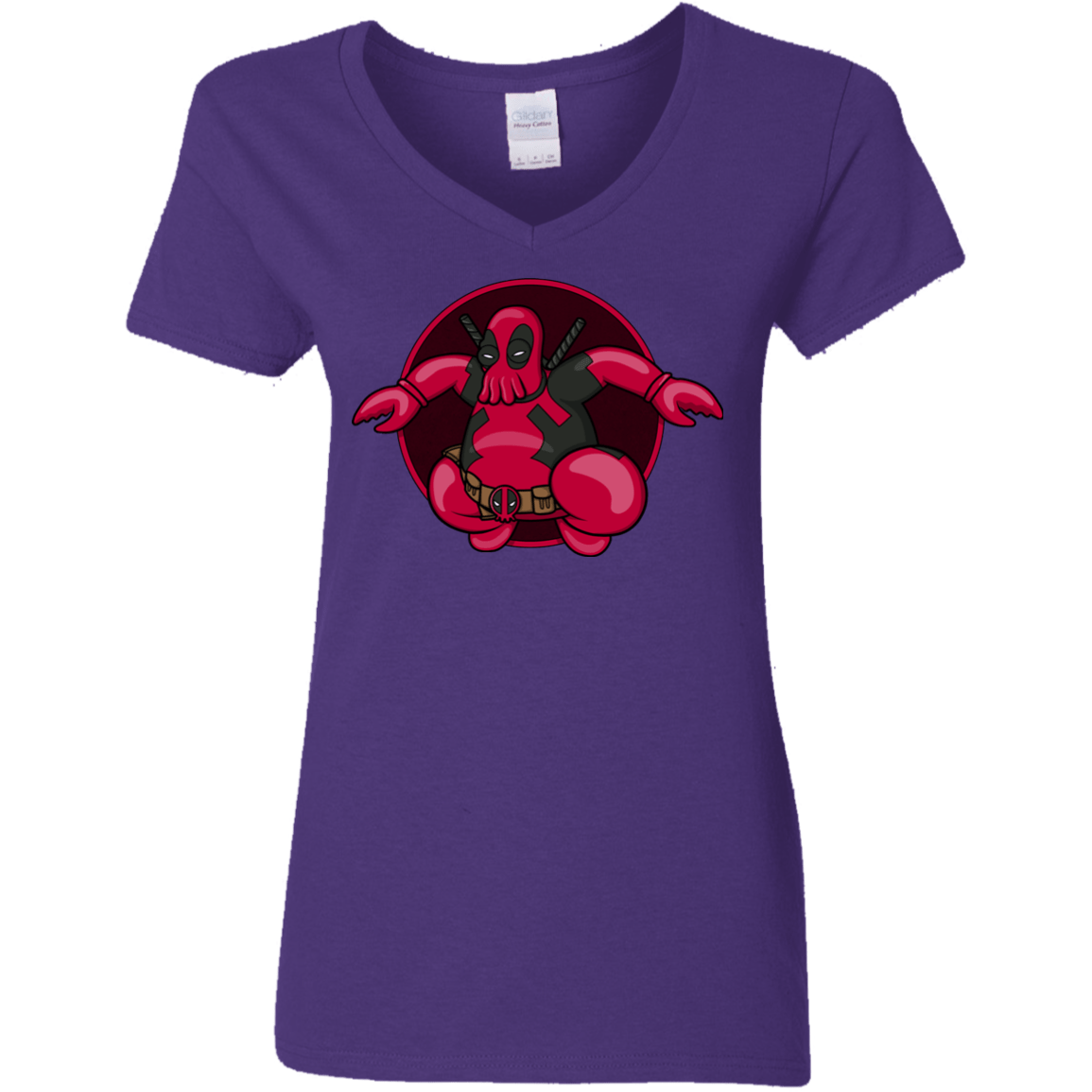 T-Shirts Purple / S Deadwhoop Women's V-Neck T-Shirt