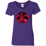 T-Shirts Purple / S Deadwhoop Women's V-Neck T-Shirt