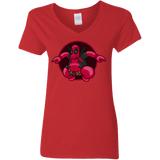 T-Shirts Red / S Deadwhoop Women's V-Neck T-Shirt