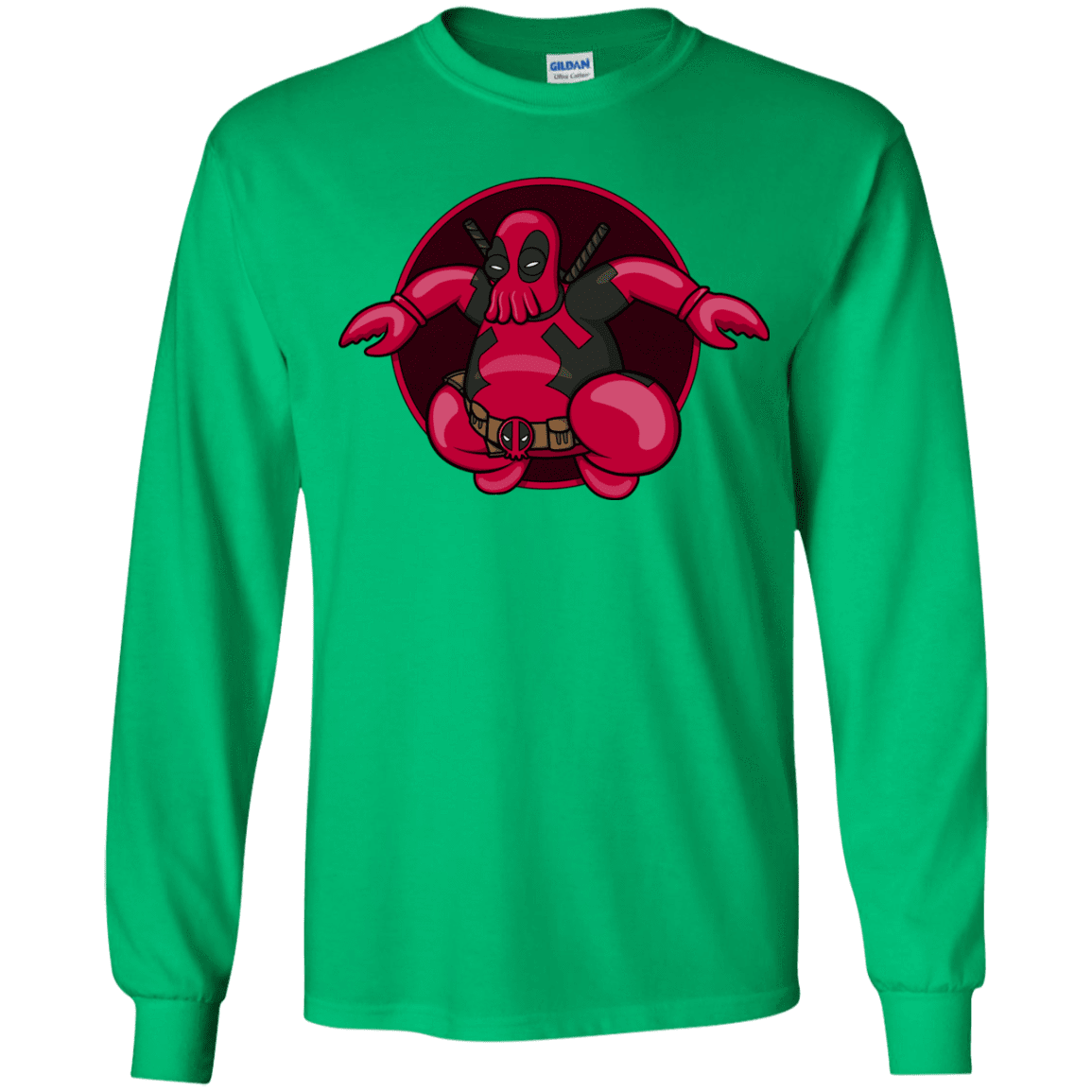 T-Shirts Irish Green / YS Deadwhoop Youth Long Sleeve T-Shirt