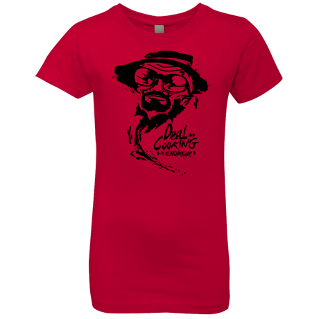 T-Shirts Red / YXS Deal Cooking Girls Premium T-Shirt