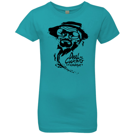 T-Shirts Tahiti Blue / YXS Deal Cooking Girls Premium T-Shirt