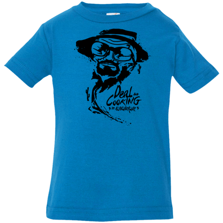 T-Shirts Cobalt / 6 Months Deal Cooking Infant Premium T-Shirt