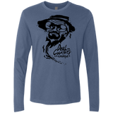 T-Shirts Indigo / Small Deal Cooking Men's Premium Long Sleeve