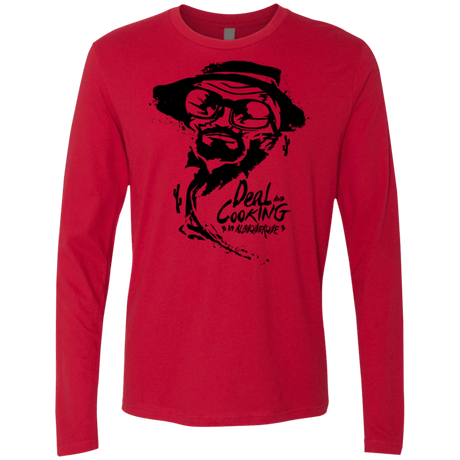 T-Shirts Red / Small Deal Cooking Men's Premium Long Sleeve