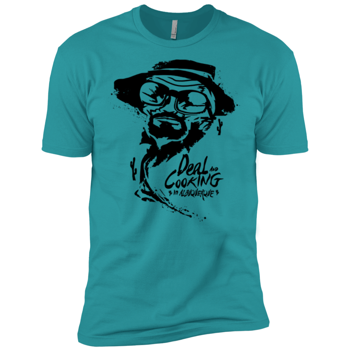 T-Shirts Tahiti Blue / X-Small Deal Cooking Men's Premium T-Shirt