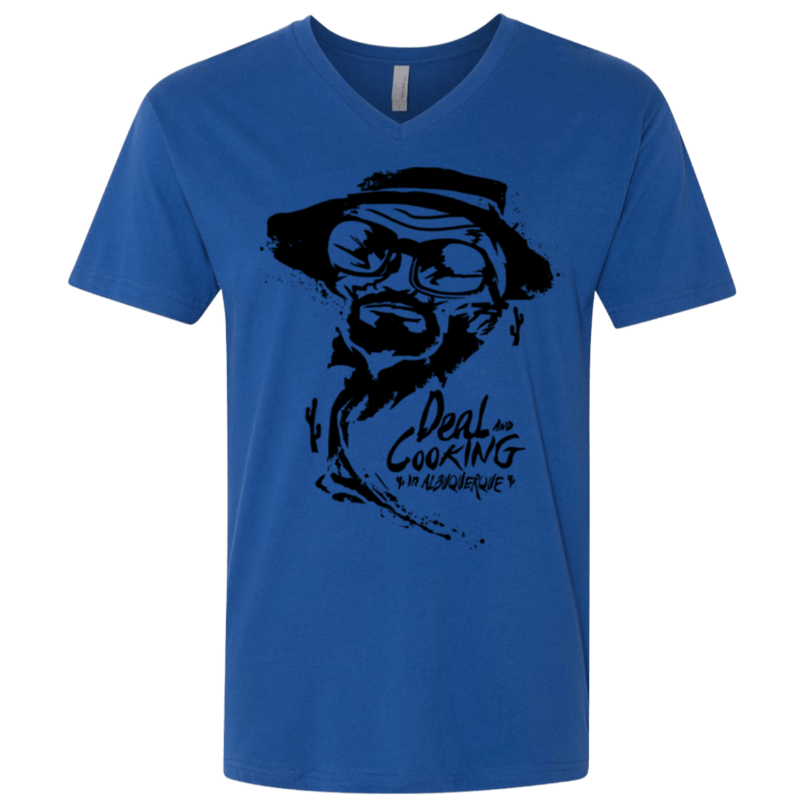 T-Shirts Royal / X-Small Deal Cooking Men's Premium V-Neck