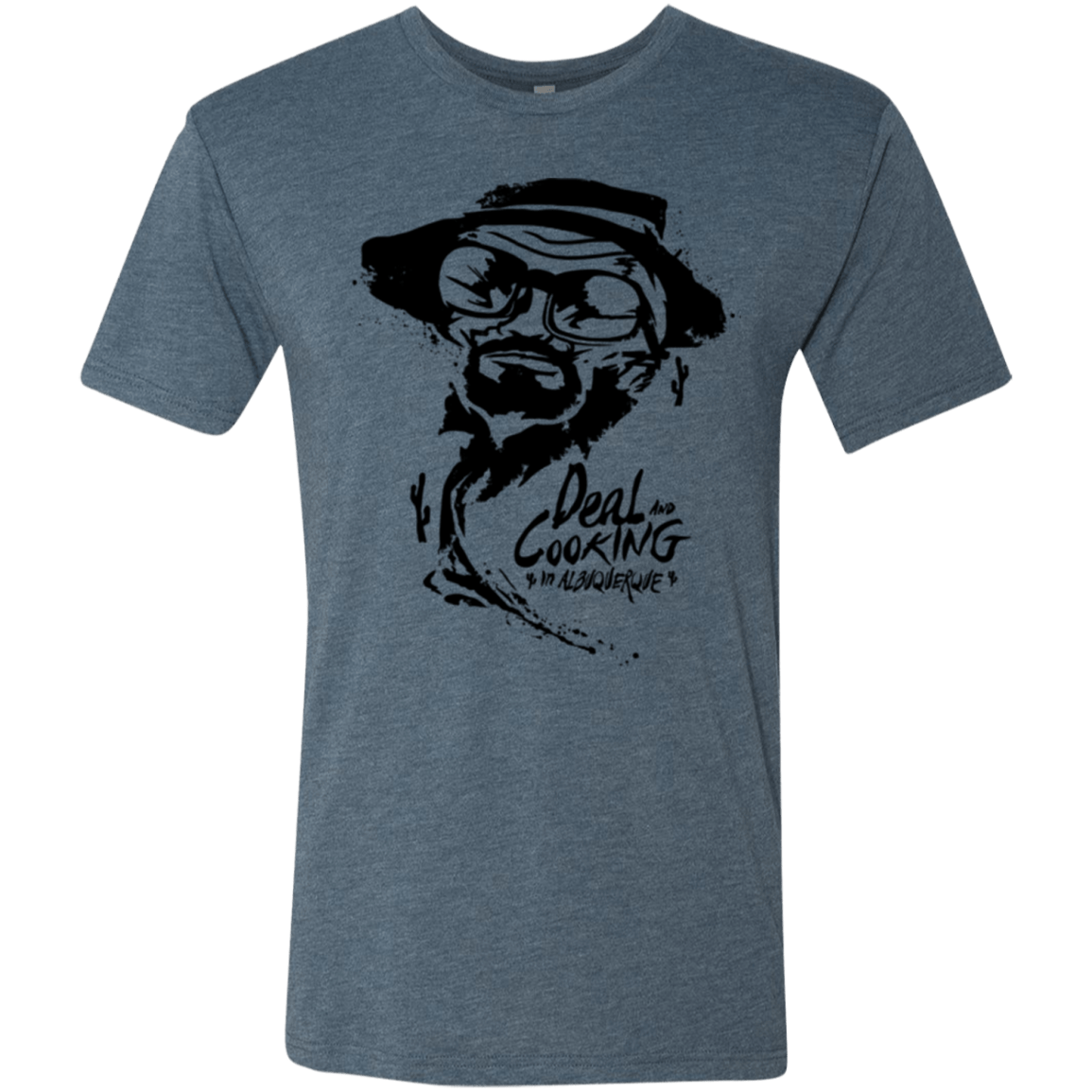 T-Shirts Indigo / Small Deal Cooking Men's Triblend T-Shirt