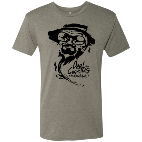 T-Shirts Venetian Grey / Small Deal Cooking Men's Triblend T-Shirt