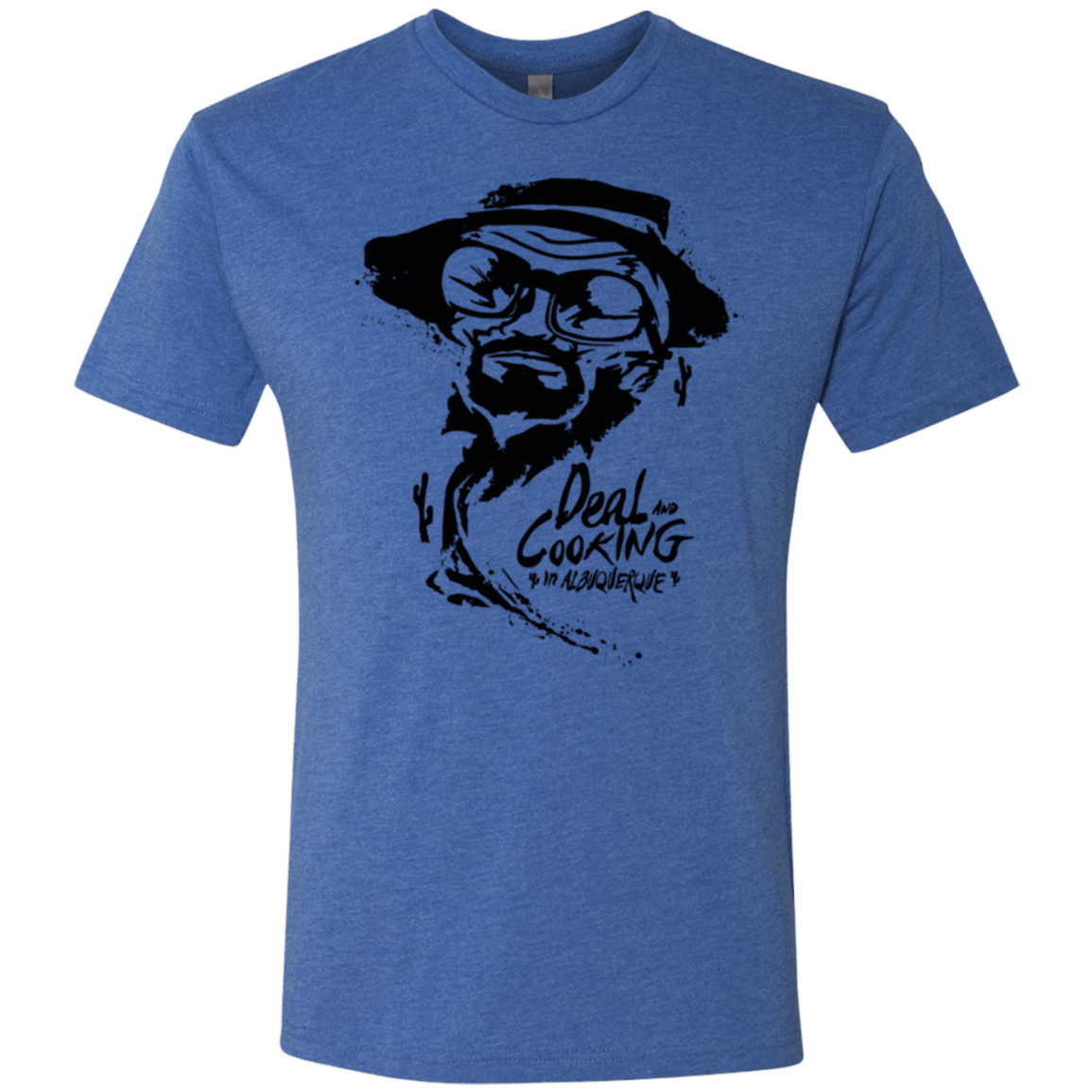 T-Shirts Vintage Royal / Small Deal Cooking Men's Triblend T-Shirt