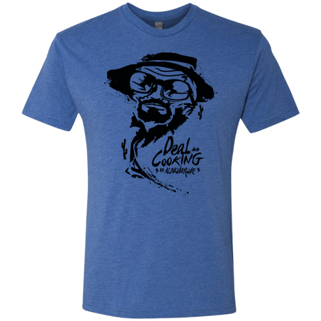 T-Shirts Vintage Royal / Small Deal Cooking Men's Triblend T-Shirt