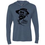 T-Shirts Indigo / X-Small Deal Cooking Triblend Long Sleeve Hoodie Tee