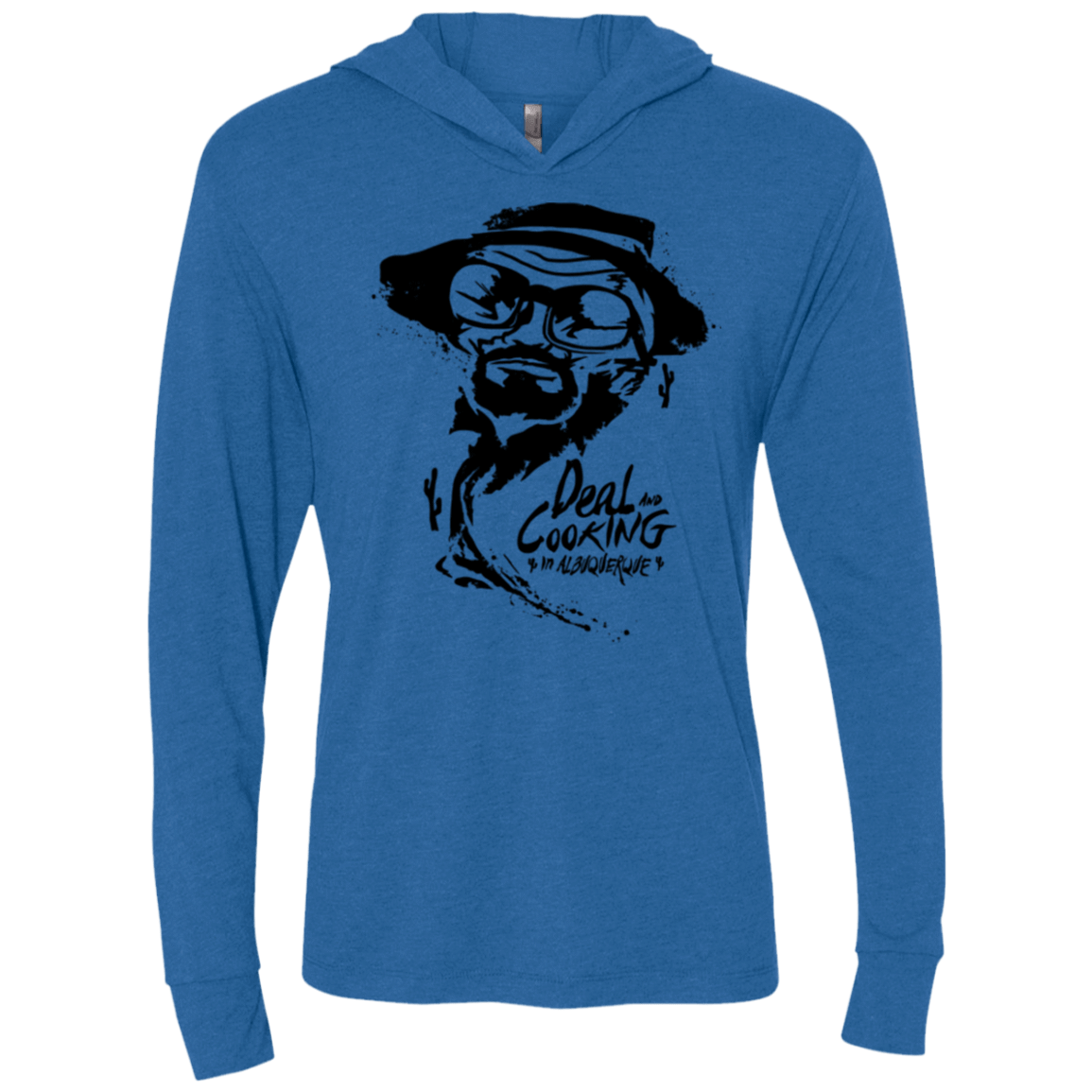 T-Shirts Vintage Royal / X-Small Deal Cooking Triblend Long Sleeve Hoodie Tee