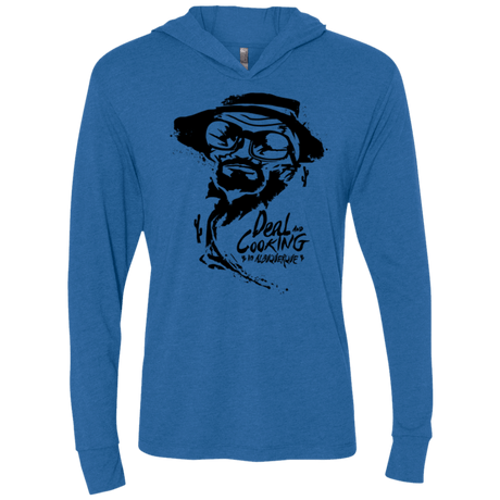 T-Shirts Vintage Royal / X-Small Deal Cooking Triblend Long Sleeve Hoodie Tee