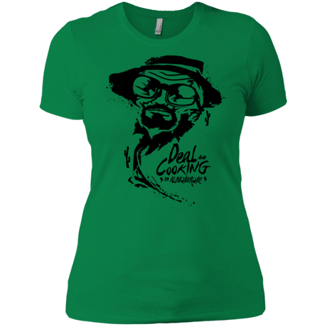 T-Shirts Kelly Green / X-Small Deal Cooking Women's Premium T-Shirt