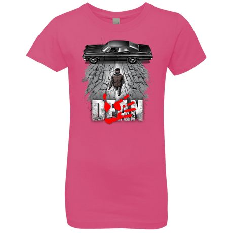 T-Shirts Hot Pink / YXS Dean Girls Premium T-Shirt