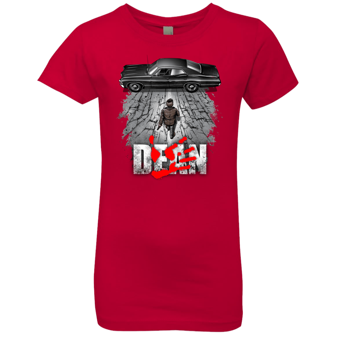 T-Shirts Red / YXS Dean Girls Premium T-Shirt