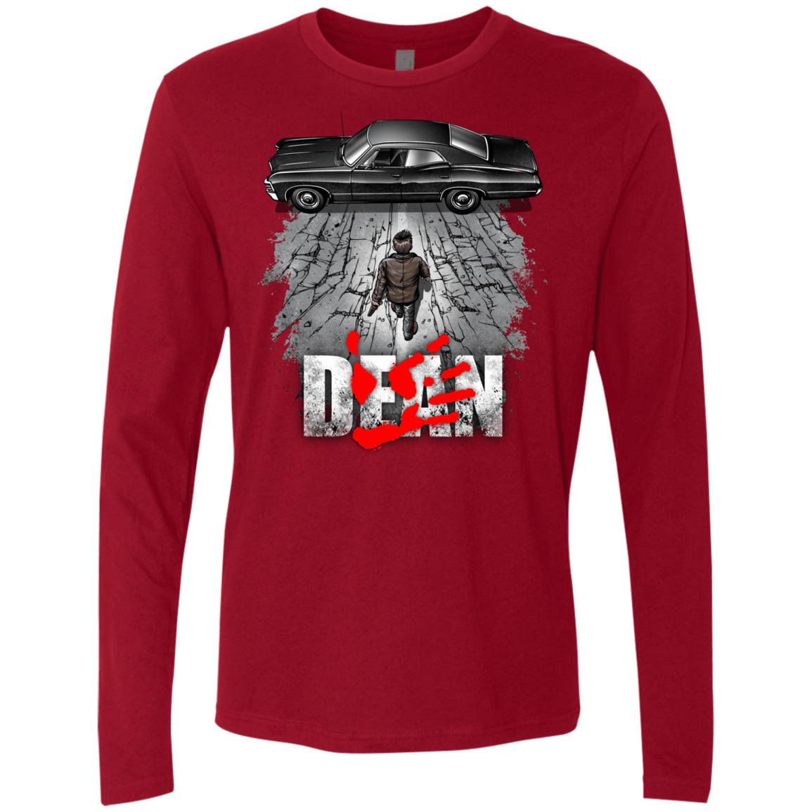 T-Shirts Cardinal / Small Dean Men's Premium Long Sleeve