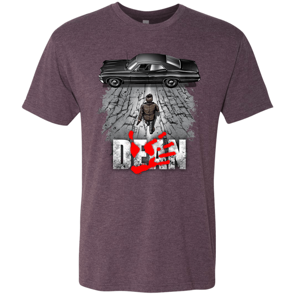 T-Shirts Vintage Purple / Small Dean Men's Triblend T-Shirt