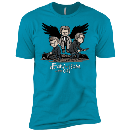 T-Shirts Turquoise / YXS Dean Sam Cas Boys Premium T-Shirt