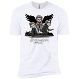 T-Shirts White / YXS Dean Sam Cas Boys Premium T-Shirt