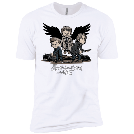 T-Shirts White / YXS Dean Sam Cas Boys Premium T-Shirt
