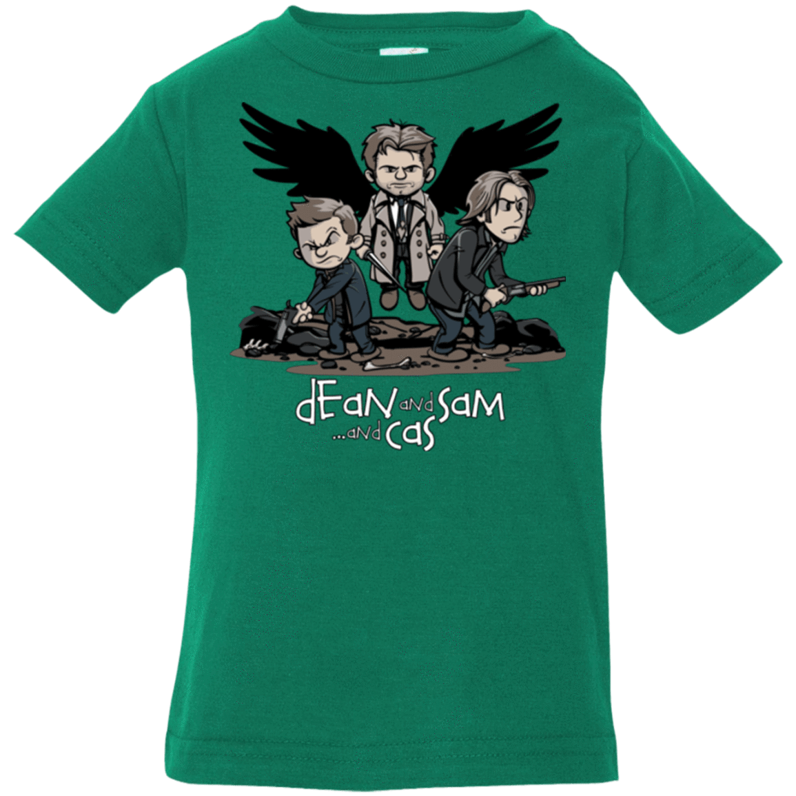 T-Shirts Kelly / 6 Months Dean Sam Cas Infant Premium T-Shirt